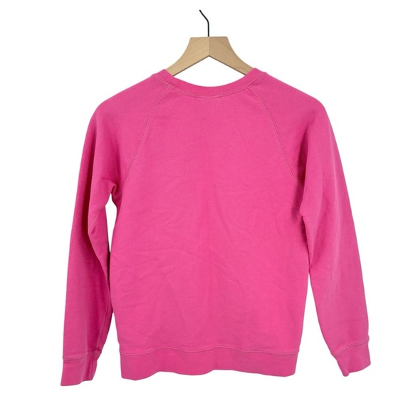 Hanna Andersson Pink Crew Neck Pullover Sweatshirt Girls 12 - Picture 2 of 4